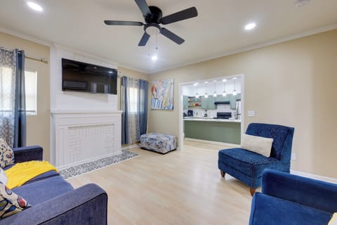 Birmingham Vacation Rental | 3BR | 3BA | Steps Required | 1,750 Sq Ft