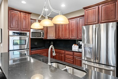 Stainless steel appliances and thoughtful extras. Make yourself at home - everything you need is here.