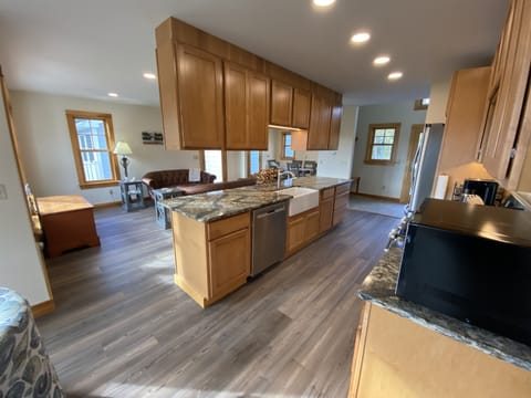 Kitchen with open Living concept
