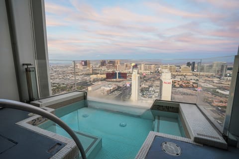 Unwind in a private hot tub