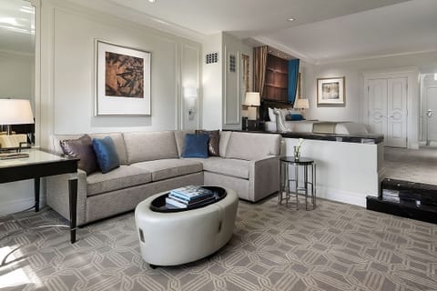 Settle into a spacious suite designed for effortless lounging.