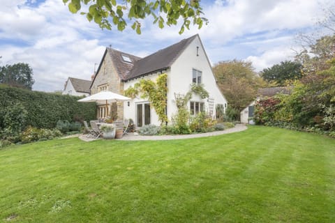 Back garden and rear exterior