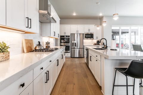 Large Chefs Kitchen with huge island, and just about every amenity you could need