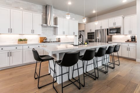 Large Chefs Kitchen with huge island, and just about every amenity you could need