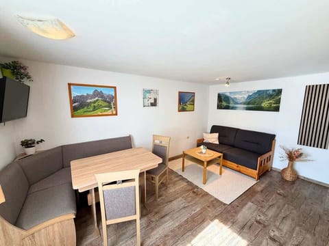 Essbereich und (Schlaf-)Sofa