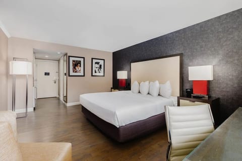 Settle in fast with a spacious layout and calming tones.