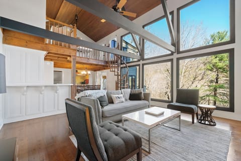 Mountain Retreat by The Stream - Entry Level Living Room