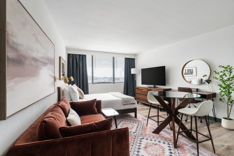 Indulge in the comfort and style of this contemporary living space.