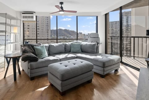 Whether you`re working or unwinding, this airy retreat with panoramic windows and cozy touches makes every moment feel like vacation.