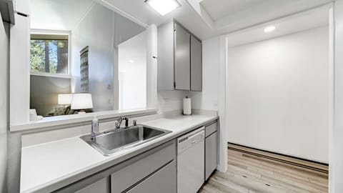 Opening to the living area