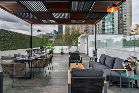 Gather, grill, and chill on your rooftop terrace.
