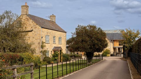 Todenham Farmhouse and Stockmans Cottage are set on a working farm.