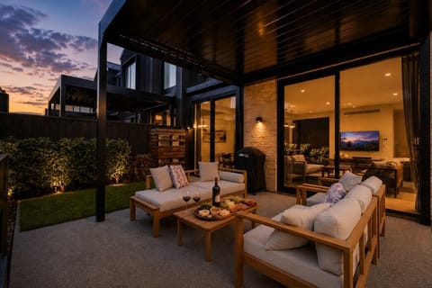 Settle into the outdoor lounge as the sun dips behind the mountains - wine poured, the day completely unwound.