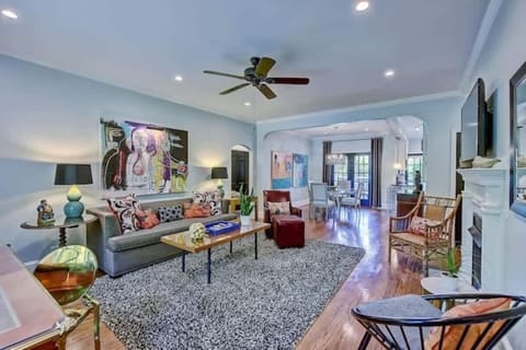 Stylish lounge area