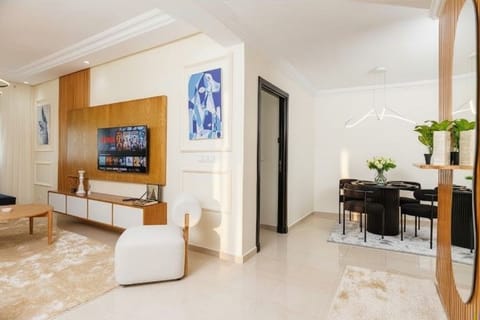 Modern Living and Dining Area
