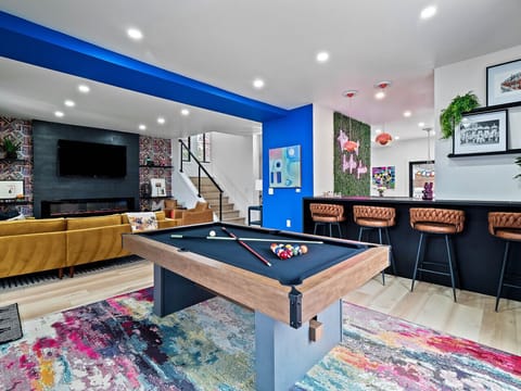 Fun game room w/ pool & foosball perfect for relaxed nights in.