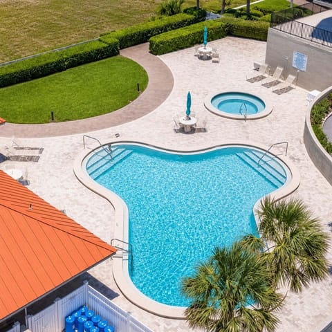 Beachfront Heated Pool and Spa