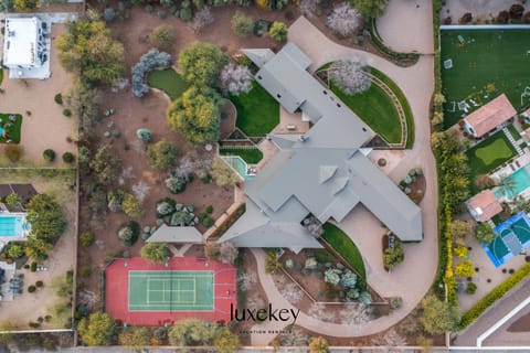 2.5 Acre Estate with Tennis, Pickleball, Basketball, Indoor Pool and Spa, and Putting Green