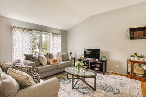 Hauppauge Vacation Rental | 3BR | 1BA | 3,000 Sq Ft | Stairs Required