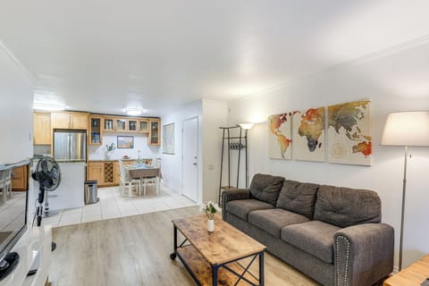 Living Room | Queen Sleeper Sofa | Smart TV