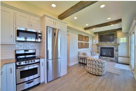 Bunkhouse steps from the water