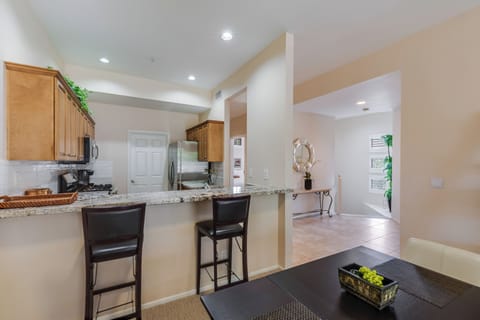 Kitchen Bar and Entrance from Great Room