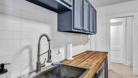 The heart of the home — a spacious, modern kitchen with everything you need to cook, entertain, and enjoy your time away.