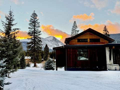 Sunset over Mount Quandary