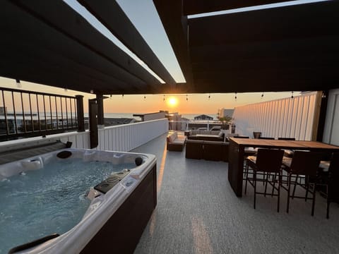 Sunrise Rooftop Deck