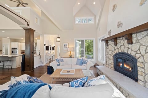 Main-level living space filled with lots of natural light.