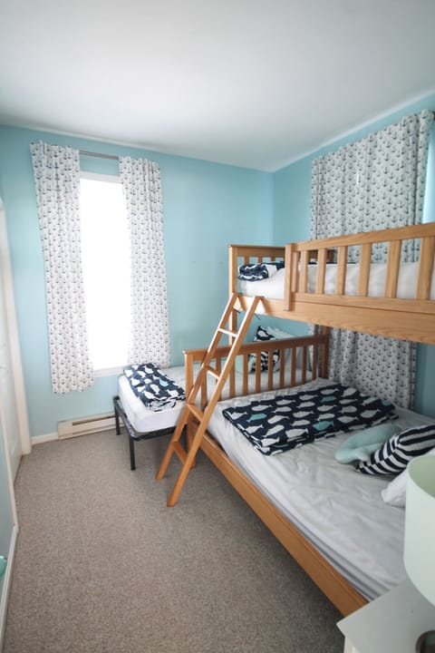 2nd bedroom with  twin on top/full bottom, and twin size bed ~ 3 beds