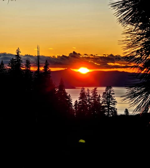 Sunset from deck