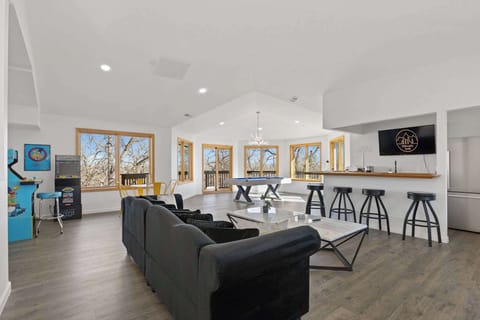 This is the stunning view you see when you reach the top of the stairs