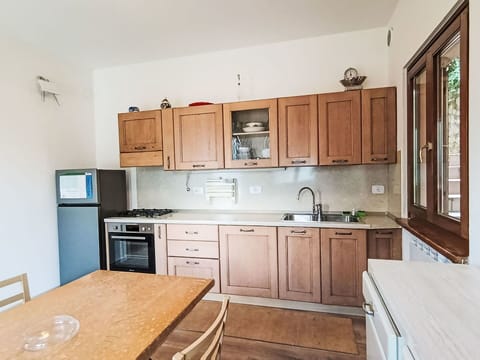 Countertop, Kitchen, Furniture, Wood, Cabinetry, Kitchen Appliance, Flooring, Major Appliance, Interior Design, Kitchen Sink