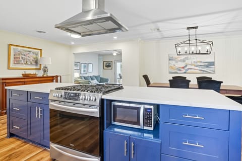 Kitchen Island with Range