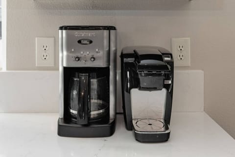 Start each day with complimentary coffee from either of the two machines, making breakfast on the go or a leisurely weekend spread especially easy.