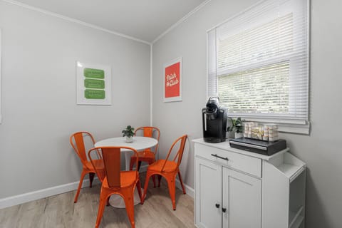 Fully stocked coffee bar!