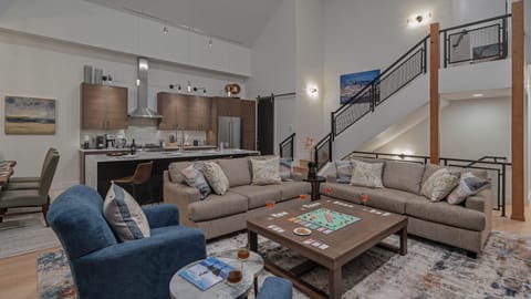 Great Room, Main Level, Uptown House - Looking into the kitchen