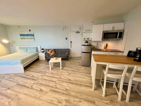 A bright and cozy bedroom offering comfort and style for a relaxing stay.