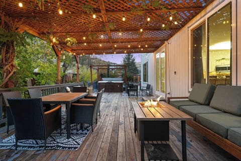 Tranquil backyard retreat with ample space to unwind.