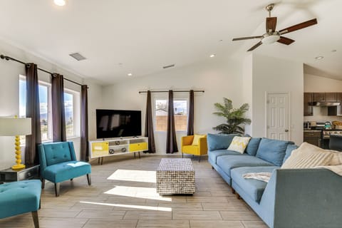 Desert Hot Springs Vacation Rental | 3BR | 2BA | Step-Free Access | 3,400 Sq Ft