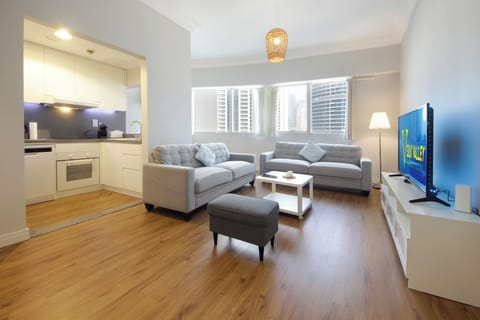 Living area with Smart TV
