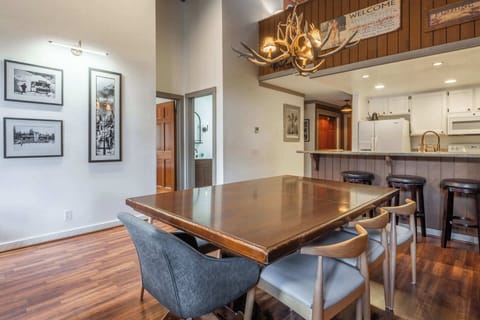 Dining table w/ seating for 8