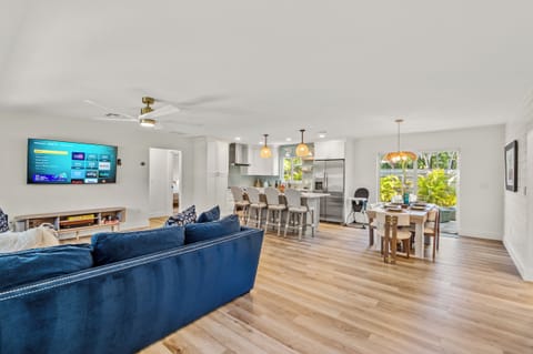 Another view of our home away from home with tons of natural light