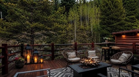 Evenings on the deck.