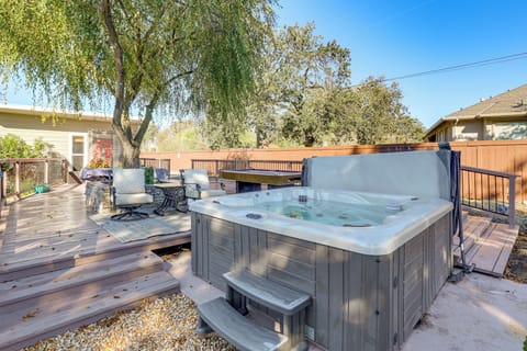 Rio Linda Vacation Rental | Studio | 1BA | 250 Sq Ft | Small Threshold to Enter