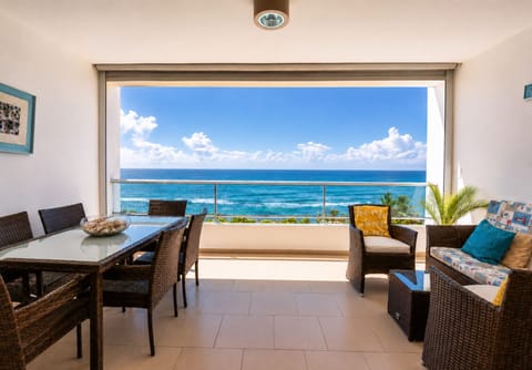 📸 Wake up to this private oceanfront view – 5th floor paradise.