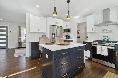 Soft lighting, chic decor, and a space made for connection.