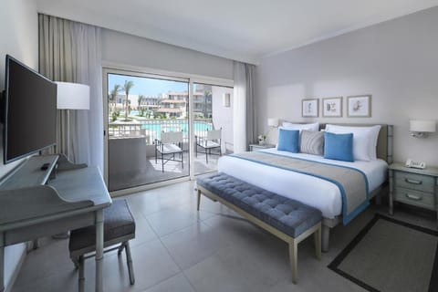 Step onto the balcony and soak up resort views.