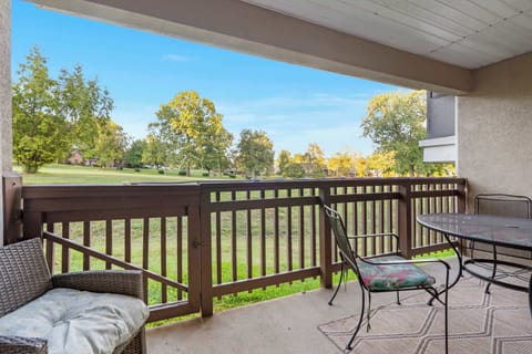 Sip your morning coffee and soak in the patio views 